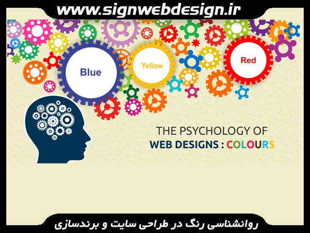  روانشناسی رنگ در طراحی سایت و برندسازی